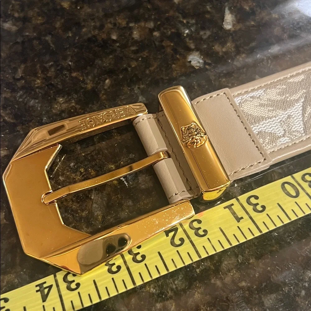 VERSACE Medusa Heritage Barocco Jacquard Belt 4 cm (70/28 - 32in long)